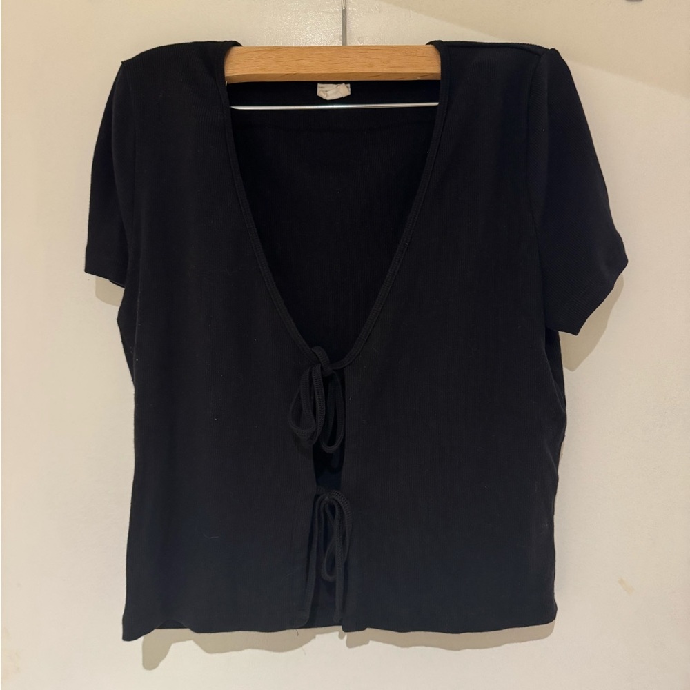Wilfred Free Classic Black Knit Top